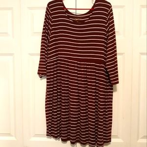 Arizona Maroon Dress XXL